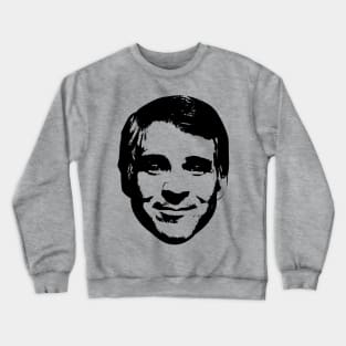 Young Steve Martin Retro Portrait: Vintage Tribute to Comedy Icon Crewneck Sweatshirt